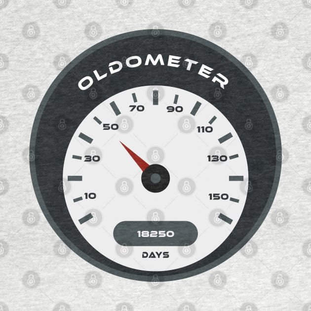 50th birthday oldometer by Boss creative